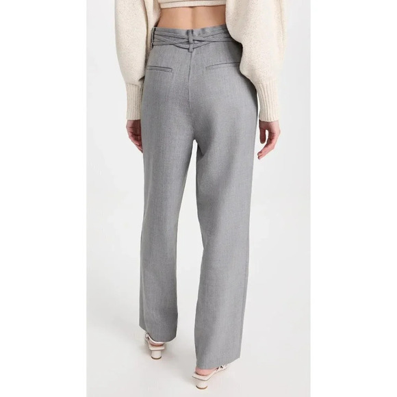 Hansen + Gretel Aniston Pants in Slate XSmall New Womens Tailor Trousers - Picture 15 of 16